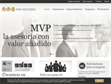 Tablet Screenshot of mvpasesores.com